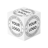 Beispiel für die Werbung mit benutzerdefiniertem F Würfel (Rückseite Schrägansicht)