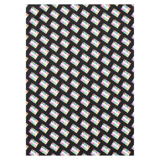 Beispiel für die Werbung mit benutzerdefinierten L Tischdecke (Vorderseite)