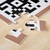 Beispiel für ein QR-Codepuzzle personalisiert Puzzle (Seite)