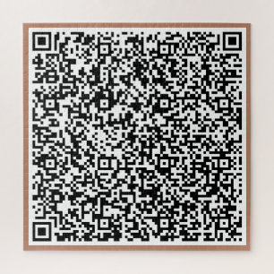 Beispiel für ein QR-Codepuzzle personalisiert Puzzle