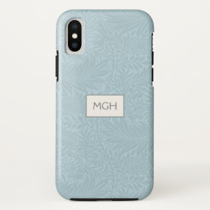 Beispiel für ein Vintages Blue Larkspur-Blume-Must Case-Mate iPhone Hülle