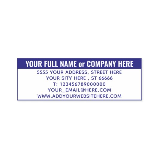 Beispiel für eine berufliche benutzerdefinierte Br Permastempel (Design)