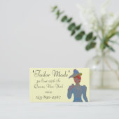 Beispiel für eine individuelle Visitenkarte1 Visitenkarte (Stehend Vorderseite)