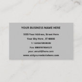 Beispiel für einen benutzerdefinierten Logo-Namen Visitenkarte (Vorderseite)