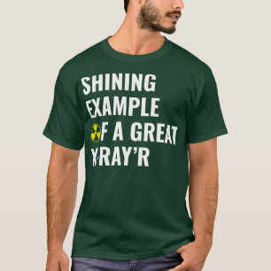 Beispiel für einen großartigen XRayR lustigen Radi T-Shirt
