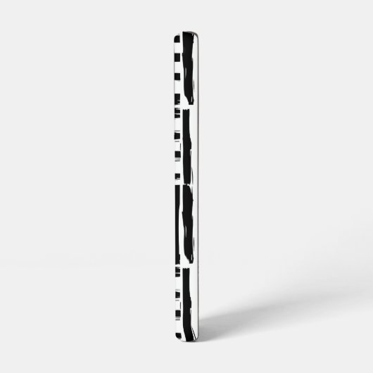 Beispiel für einfarbiges Pinselstrich Art Galaxy S Samsung Galaxy Hülle (Linke Seite)