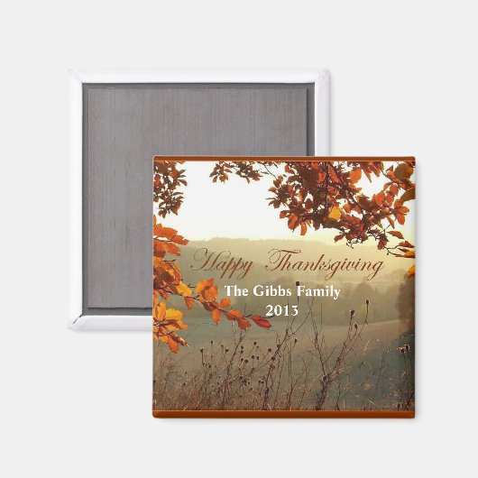 Beispiel für Erntedank Magnet 2013 (Vorderseite/Rückseite)