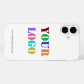 Beispiel für Firmenlogo und Text-Business-iPhone Case-Mate iPhone Hülle (Rückseite (Horizontal))