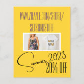 Beispiel für Flyer (Hinten)