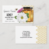 Beispiel für Honigbienen Visitenkarte (Vorne/Hinten)