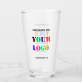 Beispiel für Ihr Firmenlogo mit benutzerdefinierte Glas (Vorderseite)