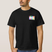 Beispiel für Ihr Firmenlogo und QR-Code-T - Shirt (Vorderseite)