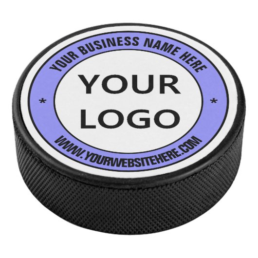 Beispiel für Ihr Logo Hockey Puckbeispiel mit benu Eishockey Puck (3/4)