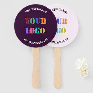 Beispiel für Ihr Logo und den Text-Werbehandschuh Fächer