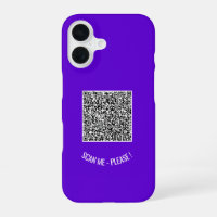 Beispiel für Ihre QR-Code-Scan-Info iPhone
