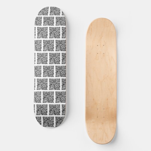 Beispiel für Ihre QR-Code-Scan-Info Skateboard (Vorderseite)