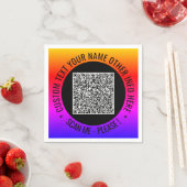 Beispiel für Ihren QR-Code Serviette (Beispiel)