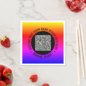 Beispiel für Ihren QR-Code Serviette (Beispiel)
