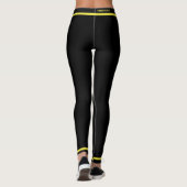 Beispiel für Leggings mit seitlichem Strip für ben (Rückseite)