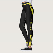 Beispiel für Leggings mit seitlichem Strip für ben (Links)