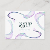 Beispiel für lila QR-UAWG Begleitkarte (Vorderseite)