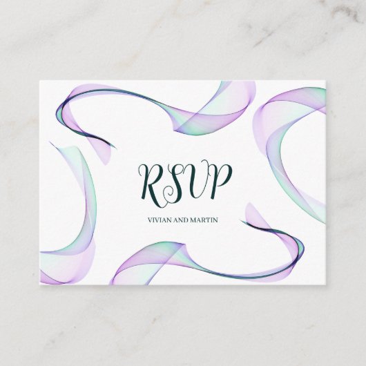 Beispiel für lila QR-UAWG Begleitkarte (Vorderseite)