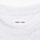 Beispiel für Logo-Firmenlogo Etiketten (Befestigt)