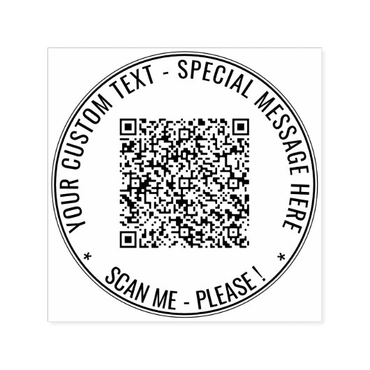 Beispiel für QR-Code und Briefmarke der Textrunde Permastempel (Design)
