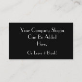 Beispiel für Tree Frog Business Card4 Visitenkarte (Rückseite)