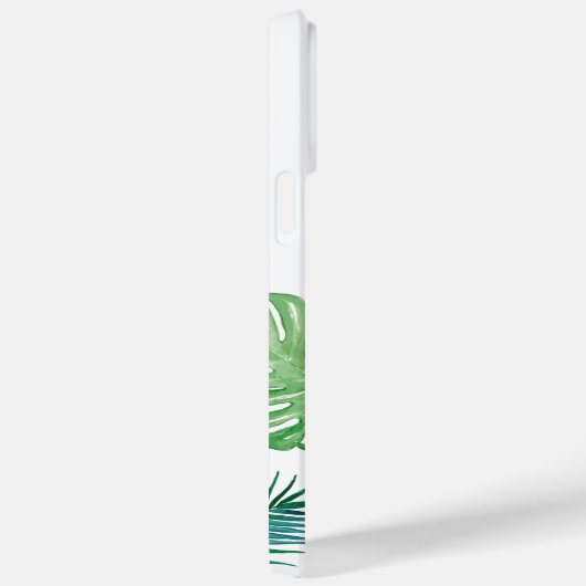 Beispiel für tropisches Leaf-Muster Case-Mate iPhone Hülle (Rückseite / Rechts)