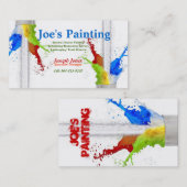 Beispiel für Visitenkarten (Farbserie überarbeitet Visitenkarte (Vorne/Hinten)