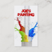 Beispiel für Visitenkarten (Farbserie überarbeitet Visitenkarte (Rückseite)