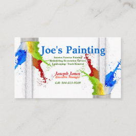 Beispiel für Visitenkarten (Farbserie überarbeitet Visitenkarte