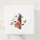 Beispiel für Vögel und Granatobst. Geschenkanhänger (Beispiel)