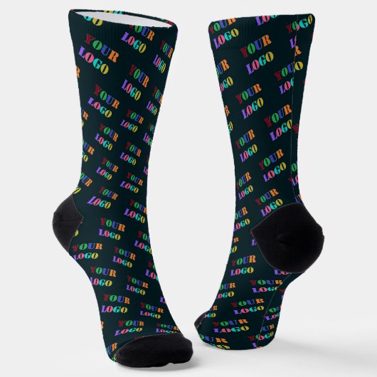 Beispiel für Werbesocken mit Markenlogo Socken (Gewinkelt)