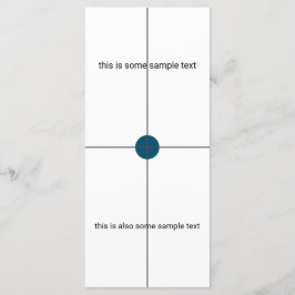 Beispiel-Hochzeitmenü Menükarte