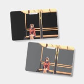 🔧 Beispiel: Horizontaler Abzeichen Titel HTML Cop Ausweis (Vorder- & Rückseite)