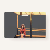 🔧 Beispiel: Horizontaler Abzeichen Titel HTML Cop Ausweis (Rückseite)