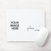 Beispiel im Anschluss an Twitter Bild und Text hin Mousepad (Mit Mouse)
