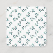 Beispiel Kalligrafie Waldvibe QR-UAWG Begleitkarte (Rückseite)