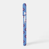 Beispiel: Lavender Hearts Pattern Case-Mate iPhone 16 Hülle (Linke Seite)