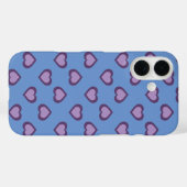 Beispiel: Lavender Hearts Pattern Case-Mate iPhone Hülle (Rückseite (Horizontal))