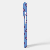 Beispiel: Lavender Hearts Pattern Case-Mate iPhone Hülle (Rückseite / Links)