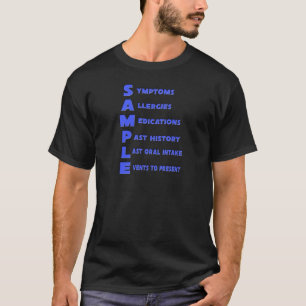 Beispiel - Mnemonische Abkürzung für medizinische  T-Shirt