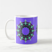 BEISPIEL NUR FARBgradienten - violett Kaffeetasse (Links)