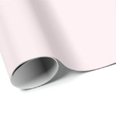 Beispiel Sweet Pink Blank Wrapping Paper Geschenkpapier (Rolleneckpunkt)