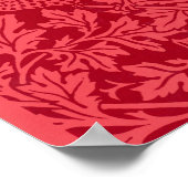 Beispiel von Bird, Anemone Wallpaper von Morris Poster (Ecke)