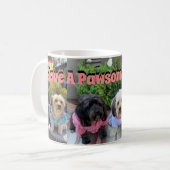 Beispiel Welpe Tasse Pawsome 11oz by Zazz_it (Vorderseite Links)