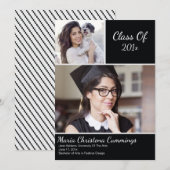 Beispielar Scholar Abschluss Ankündigung (Vorne/Hinten)