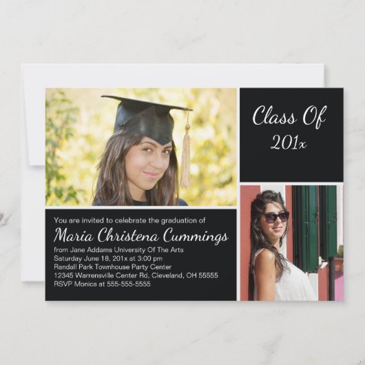 Beispielar-Scholar-Graduiertengruppe Einladung (Vorderseite)